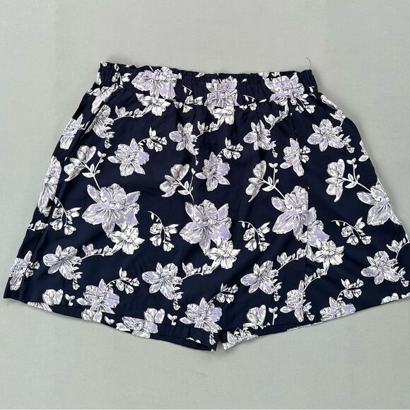 🎉5 for $45  🎉Ellos Ellos Plus Size Pull-on Paperbag Waist Skort Size 20 Blue - Picture 2 of 8